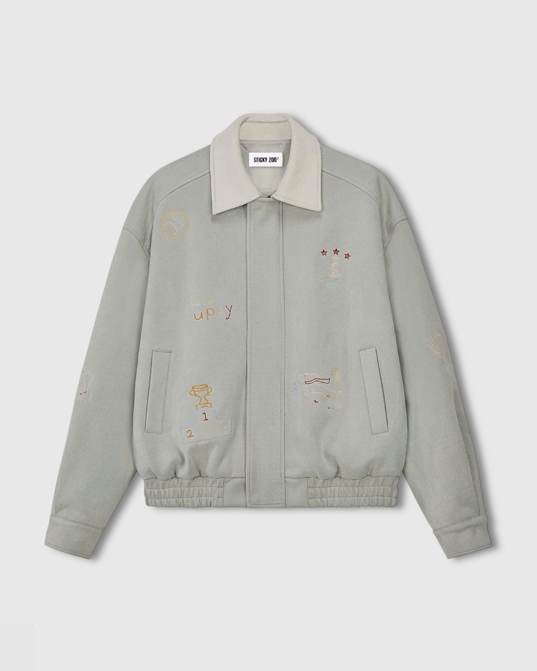 DACHSHUND EMBROIDERED JACKET