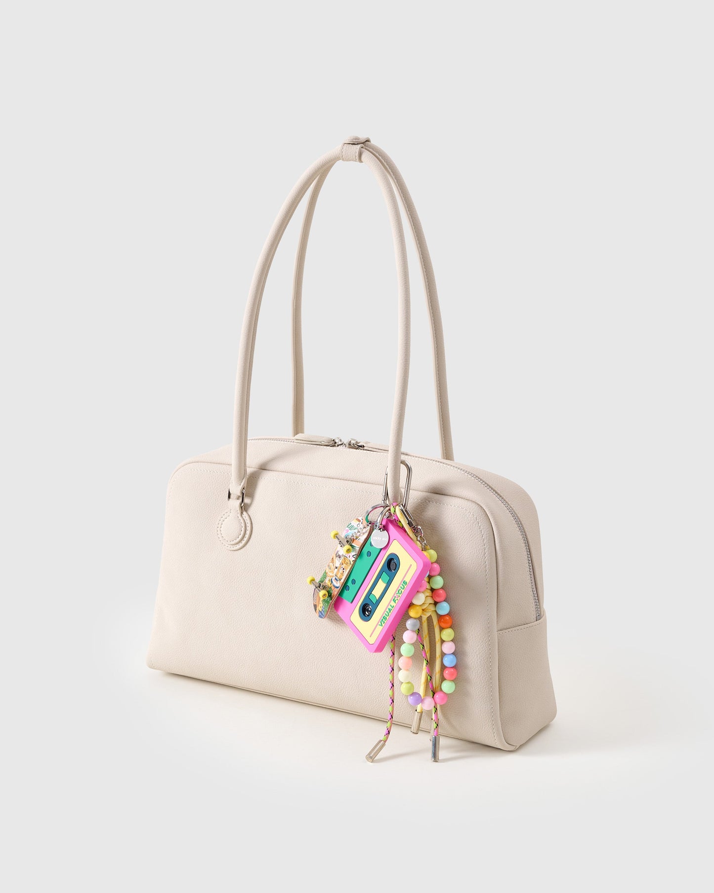 CASSETTE TAPE STACK CHARM