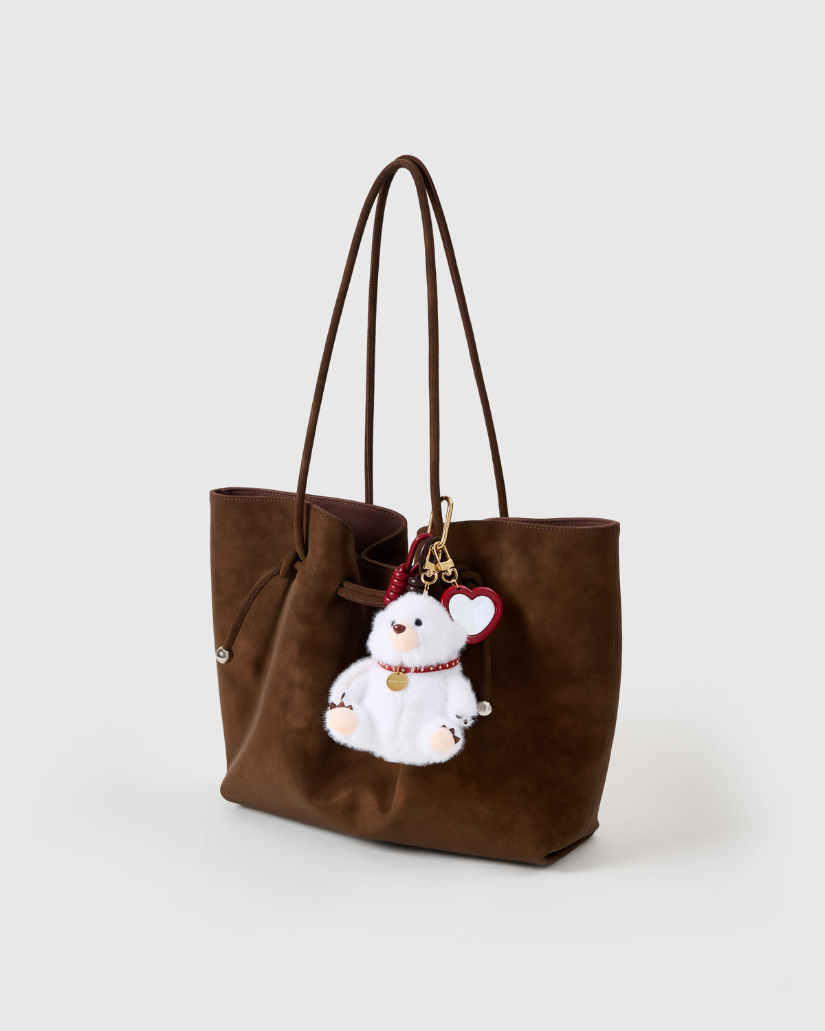 WHITE BEAR CHRISTMAS STACK CHARM