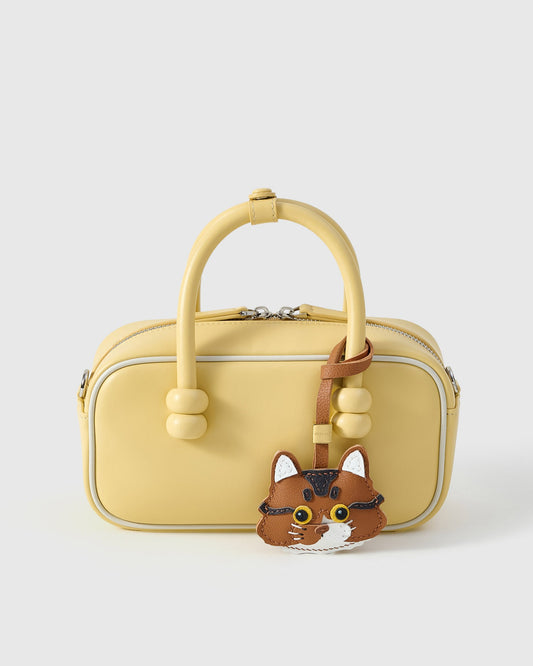 LONG-HAIR TABBY CAT CHARM