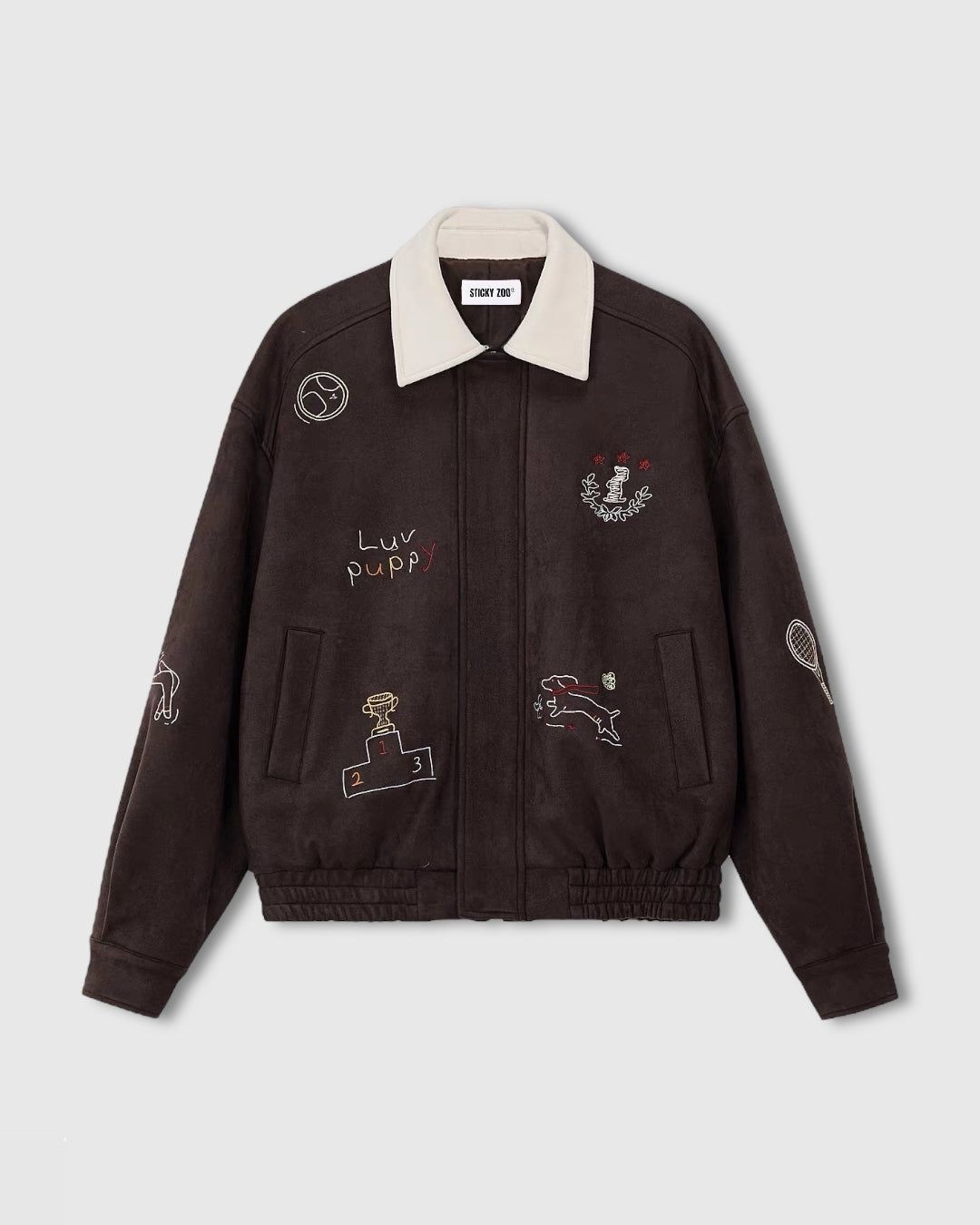 DACHSHUND EMBROIDERED JACKET