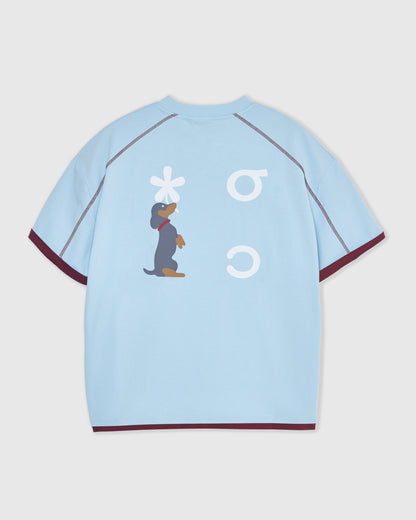 DACHSHUND BLOOM RINGER T-SHIRT