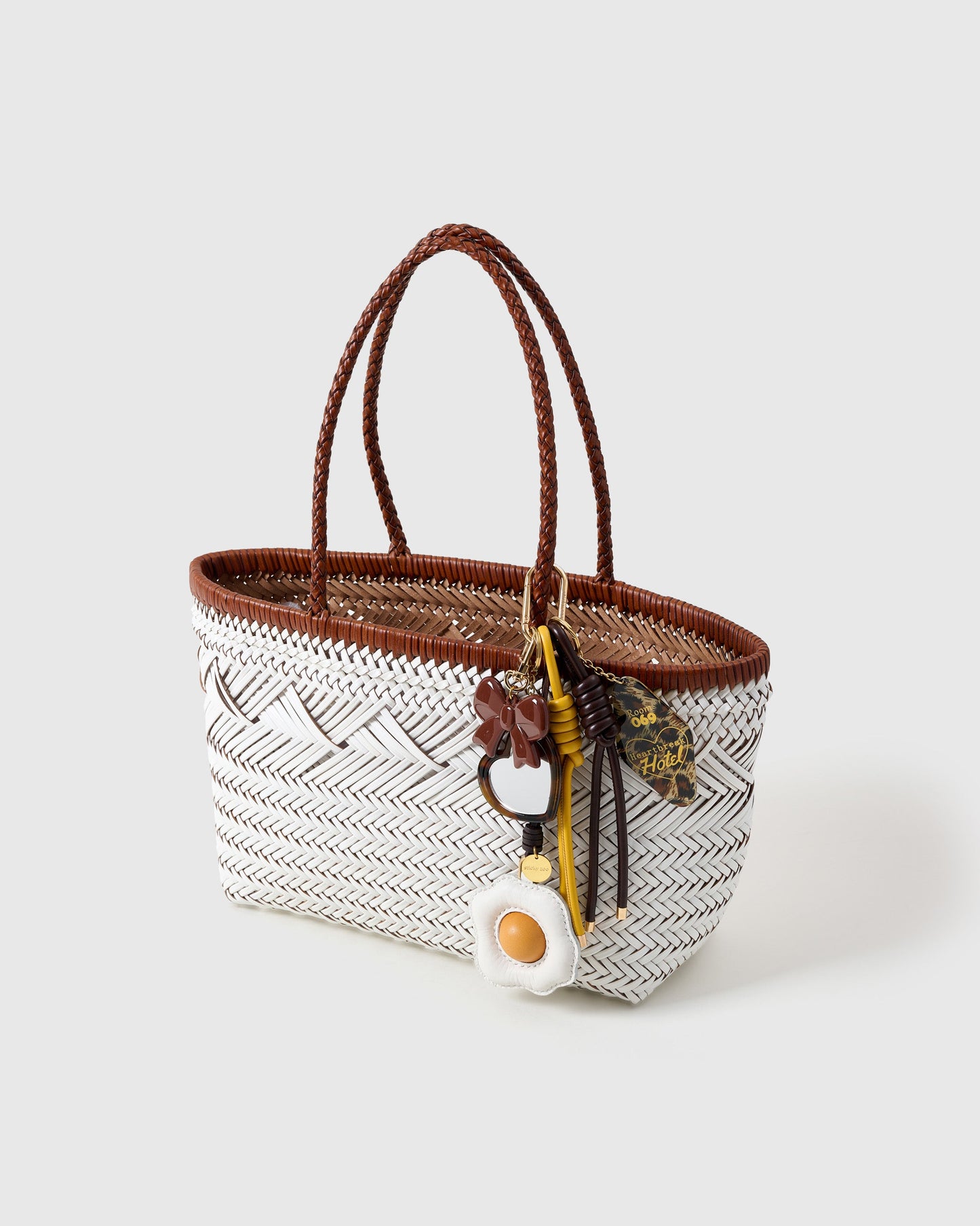 SUNNY-SIDE FRIED EGG STACK CHARM