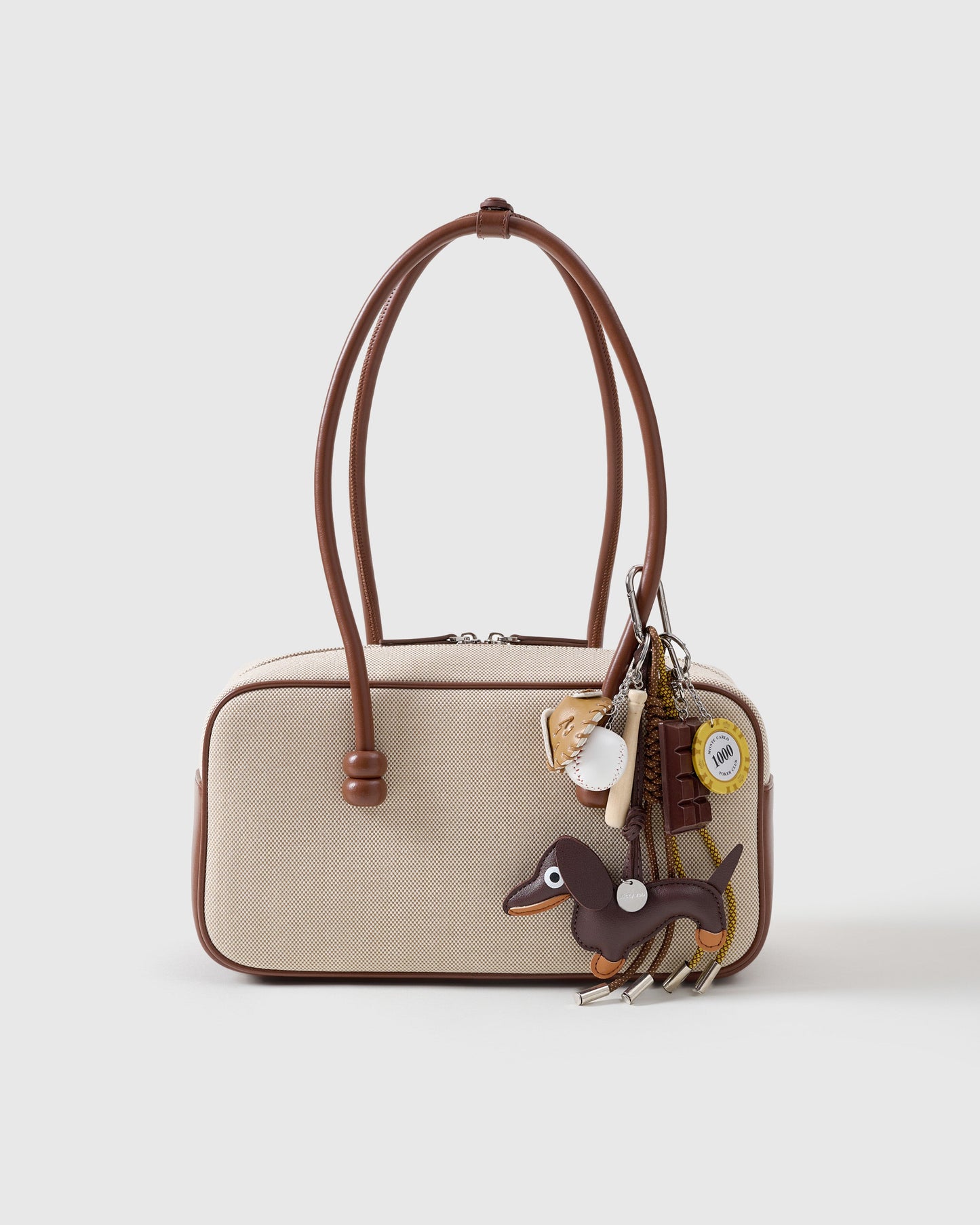 CHOCO DACHSHUND STACK CHARM