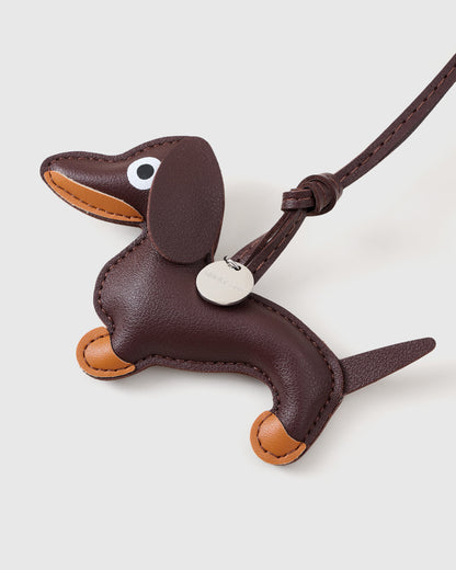 CHOCO DACHSHUND STACK CHARM