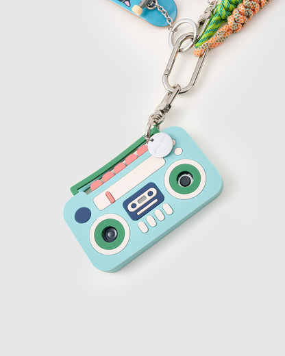 CASSETTE TAPE STACK CHARM