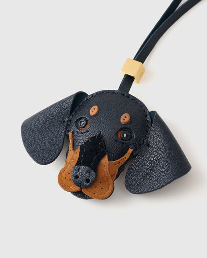 DASH DACHSHUND CHARM | LEATHER EDITION