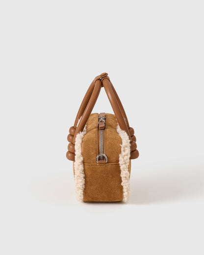 TEDDY SHEARLING MINI BAG