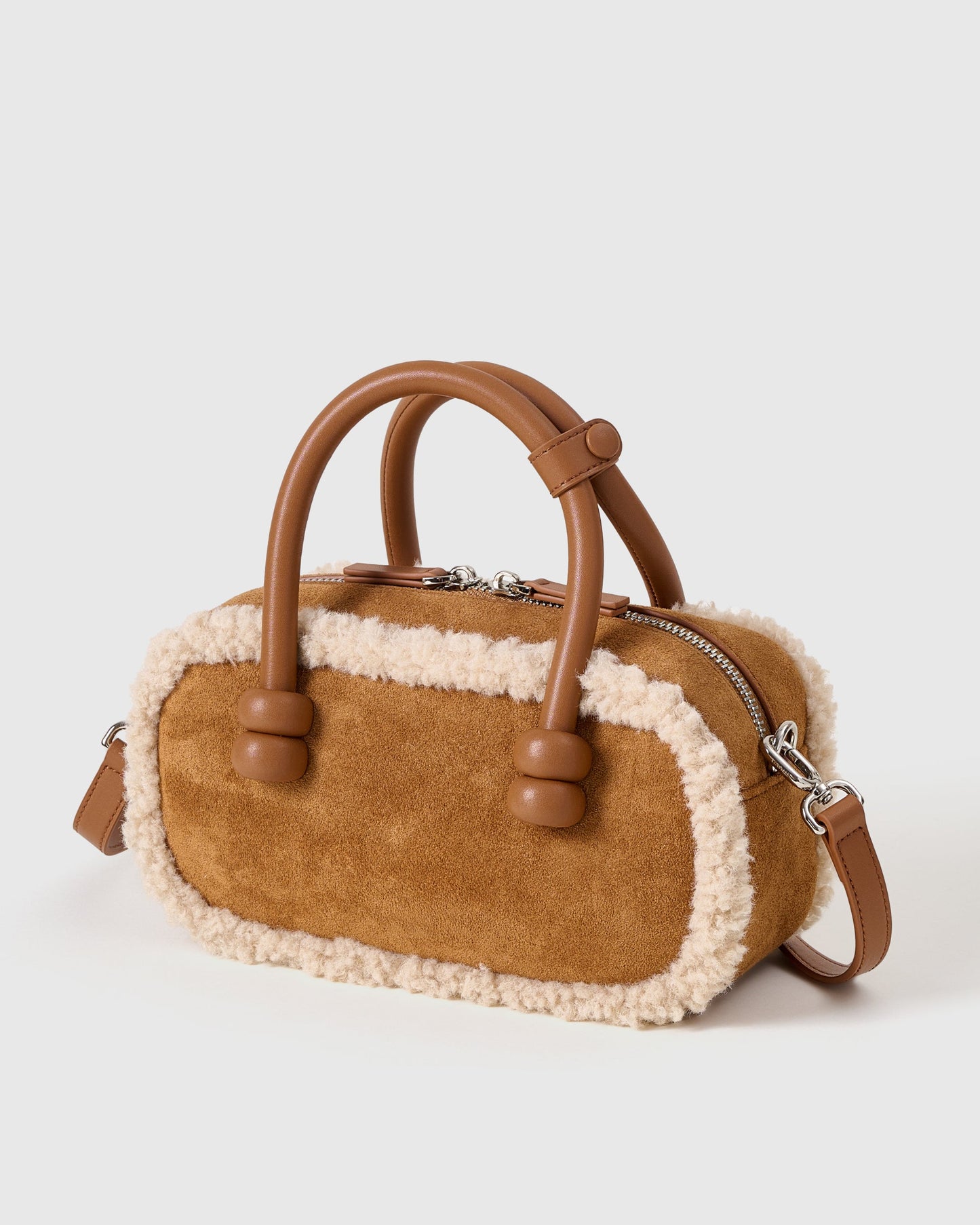 TEDDY SHEARLING MINI BAG
