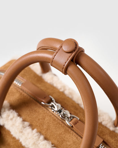 TEDDY SHEARLING MINI BAG