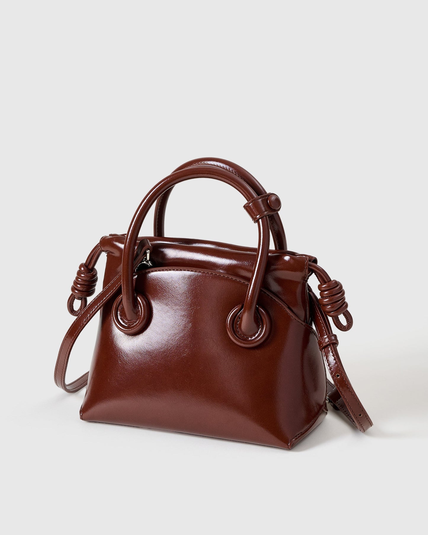 VEGAN LEATHER MINI CROSSBODY BAG