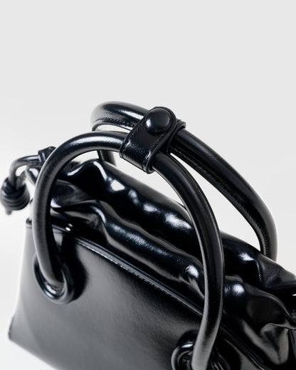 VEGAN LEATHER MINI CROSSBODY BAG