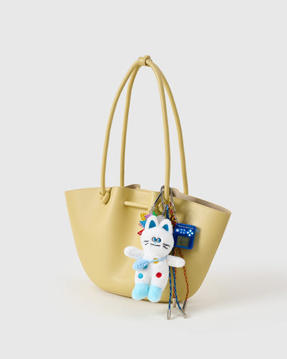 PIXEL POLKA PAWS STACK CHARM