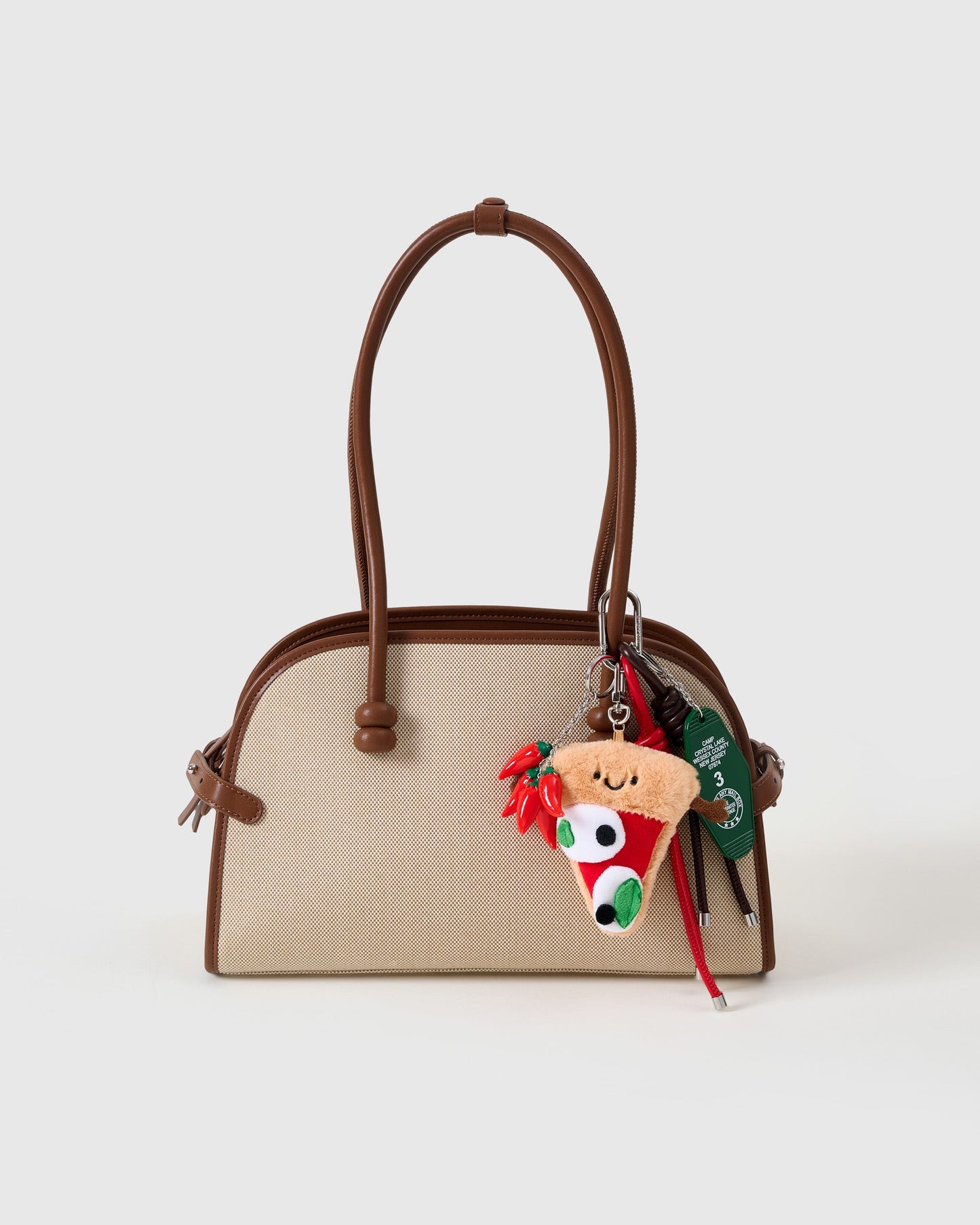 PLUSH PIZZA SLICE STACK CHARM