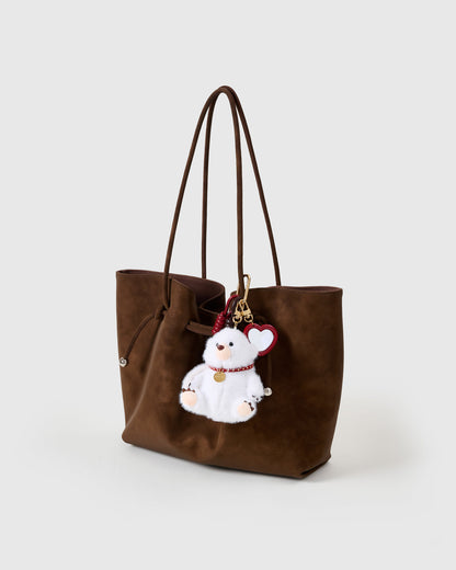 WHITE BEAR CHRISTMAS STACK CHARM