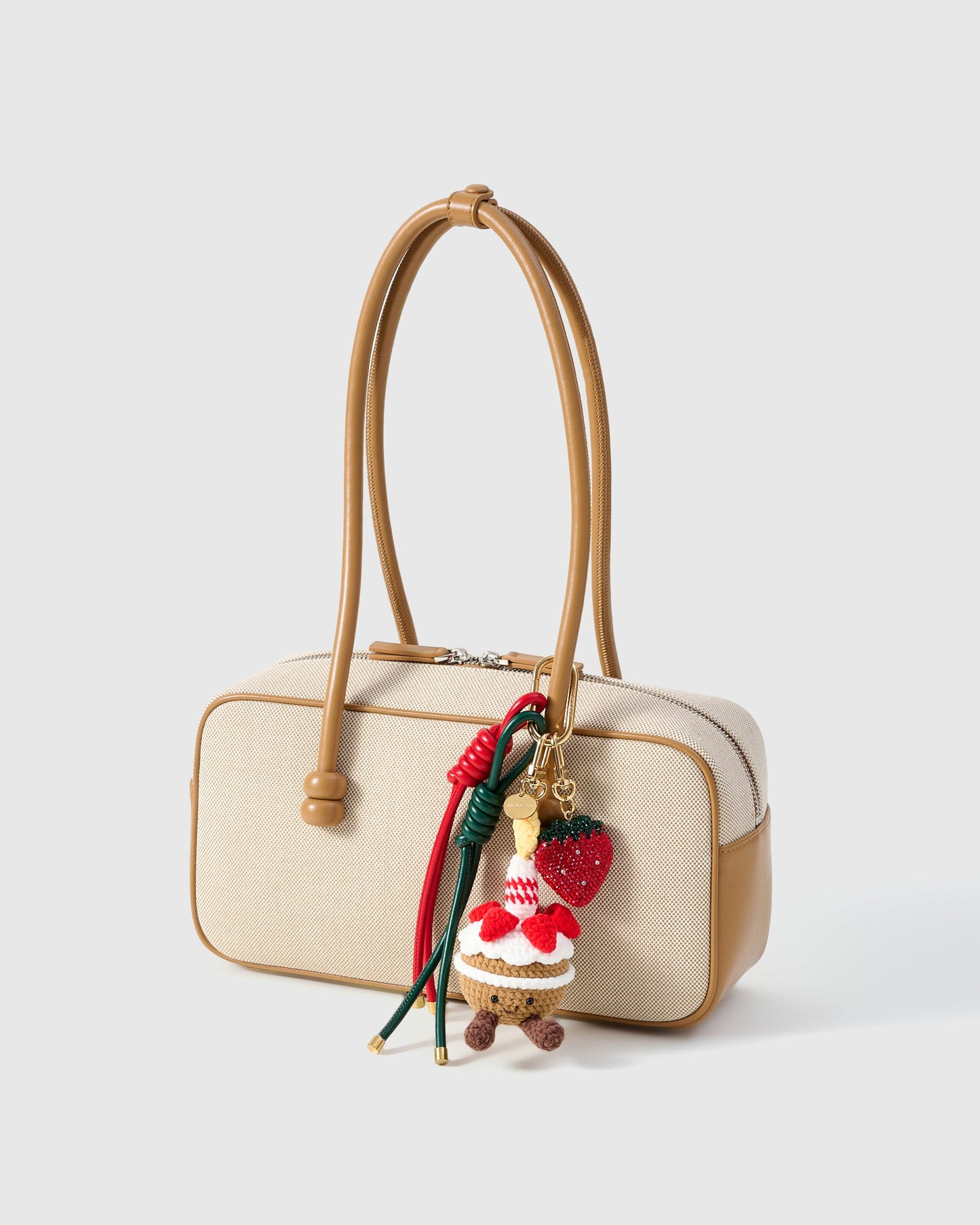 STRAWBERRY CUPCAKE STACK CHARM