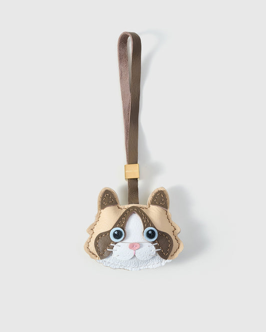 RAGDOLL CAT CHARM – CREAM EDITION