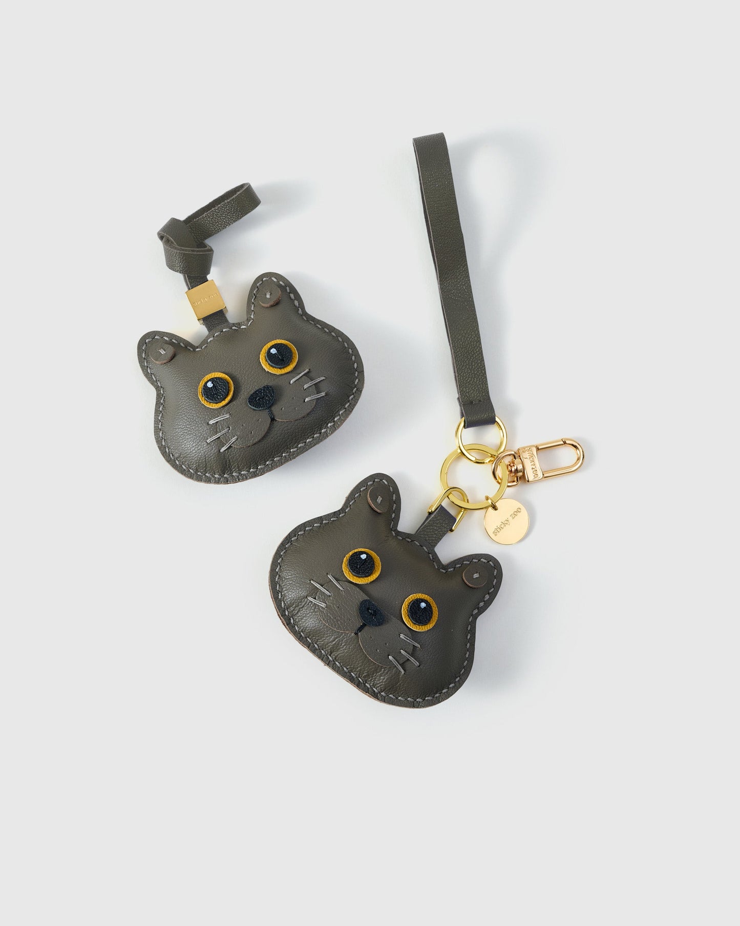 BRITISH SHORTHAIR CAT CHARM - BLUE EDITION