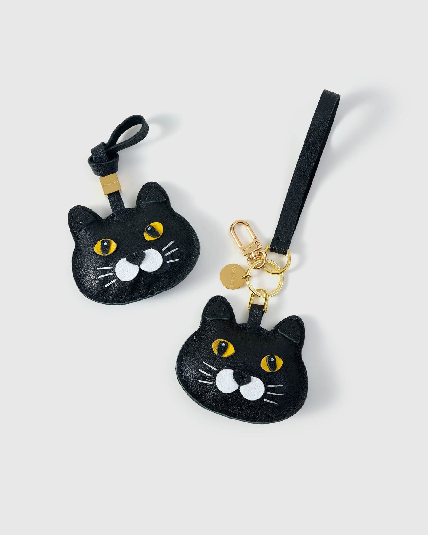 BRITISH SHORTHAIR CAT CHARM – CHUBBY MIDNIGHT EDITION