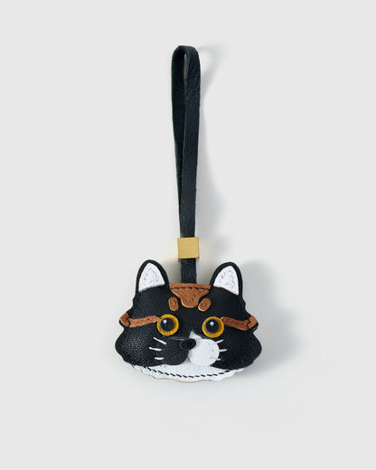 LONG-HAIR TABBY CAT CHARM