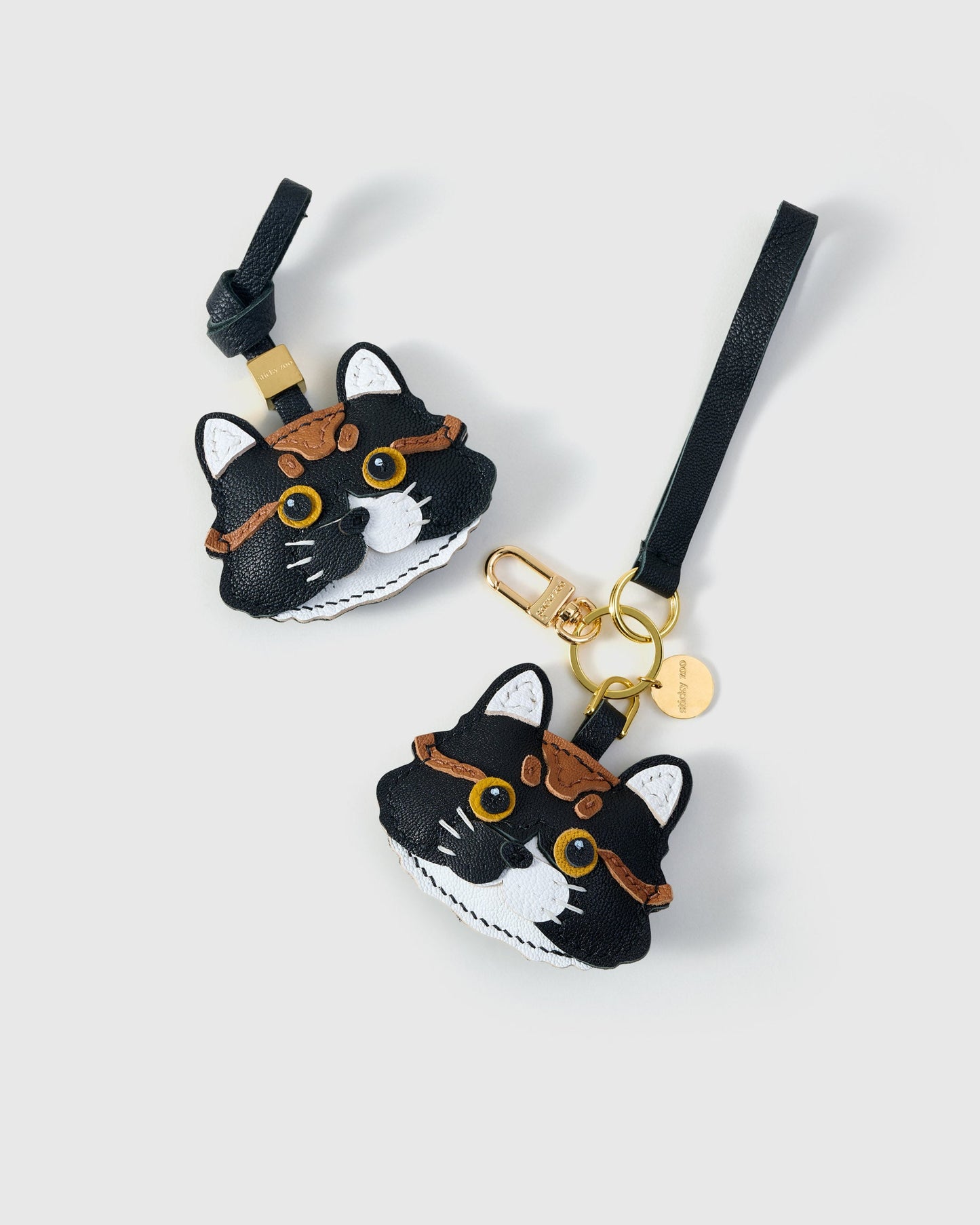 LONG-HAIR TABBY CAT CHARM