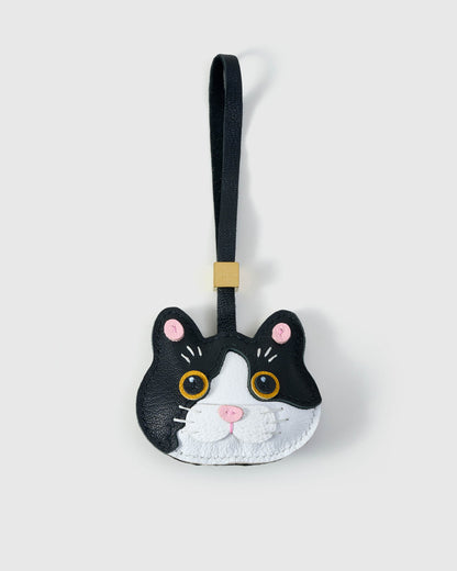 BRITISH SHORTHAIR CAT CHARM – BLACK MUSE EDITION