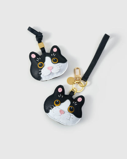 BRITISH SHORTHAIR CAT CHARM – BLACK MUSE EDITION