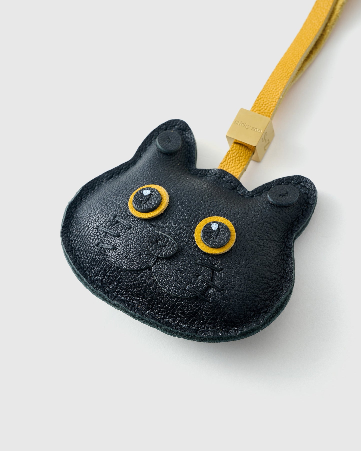 BRITISH SHORTHAIR CAT CHARM - BLACK EDITION