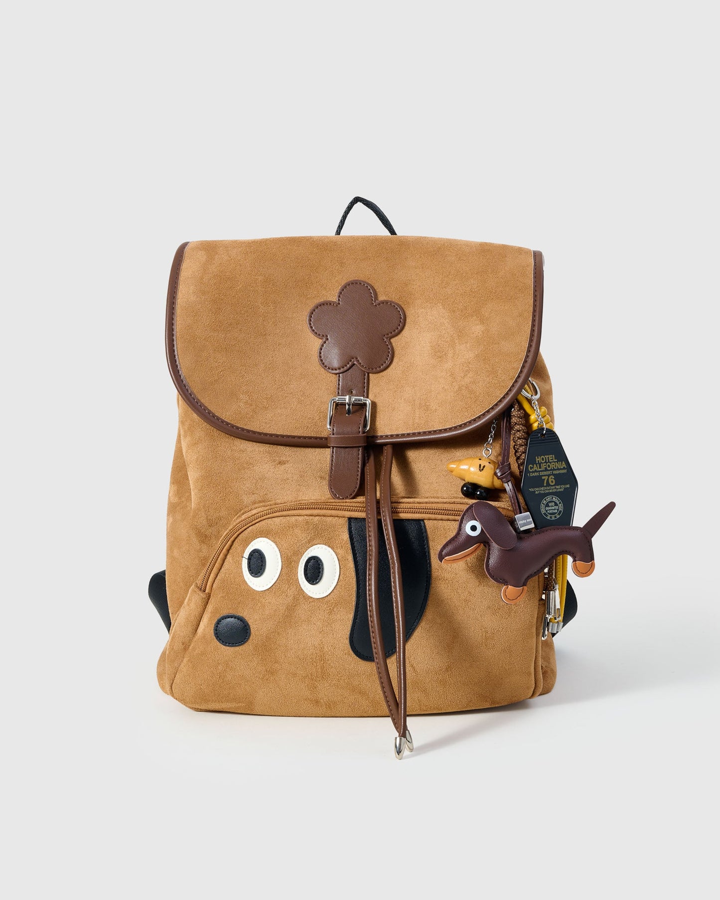 DAPPER DACHSHUND BACKPACK + CHARM SET