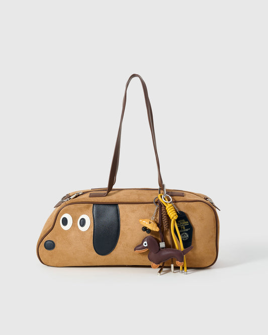 Loyal Dachshund Bag + Charm Set
