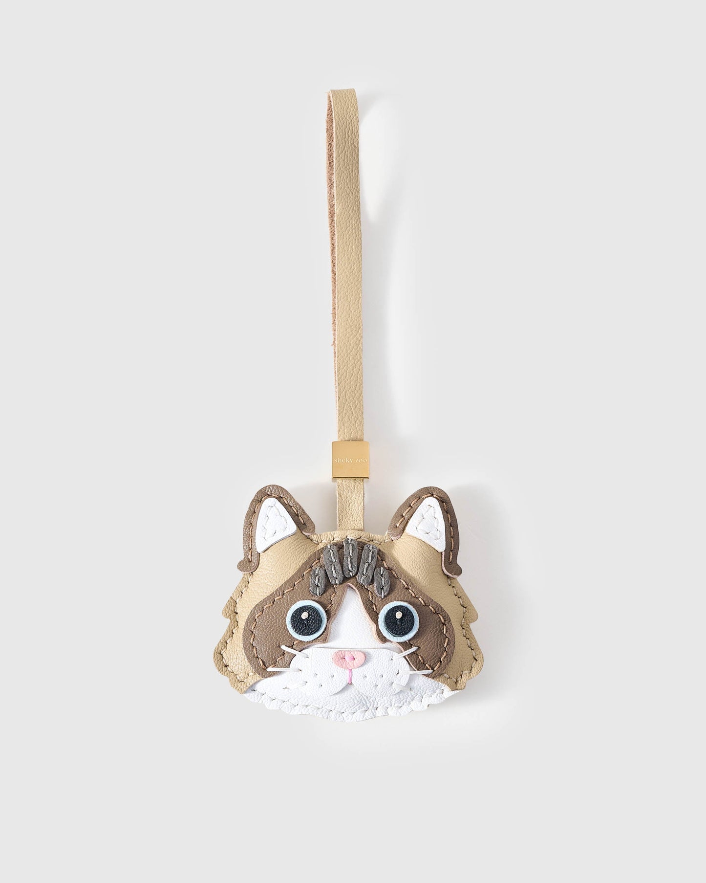 RAGDOLL CAT CHARM – LATTE PAWS EDITION