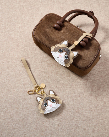 RAGDOLL CAT CHARM – LATTE PAWS EDITION