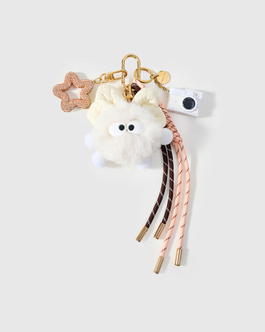 BUBBLEGUM PIXIE CAMERA STACK CHARM