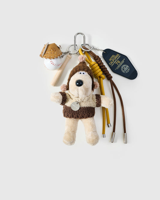 GOLDEN PUPPY BALLPARK STACK CHARM