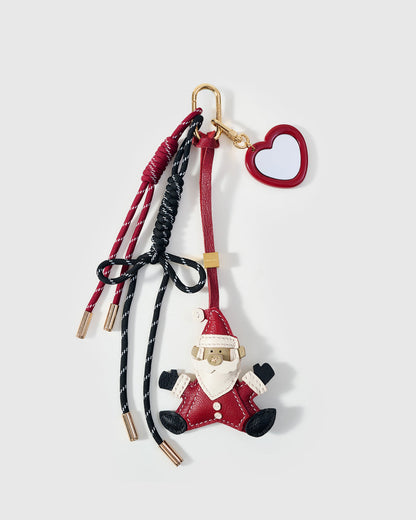 NOËL SANTA MIRROR STACK CHARM