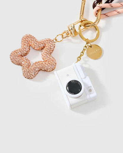 BUBBLEGUM PIXIE CAMERA STACK CHARM