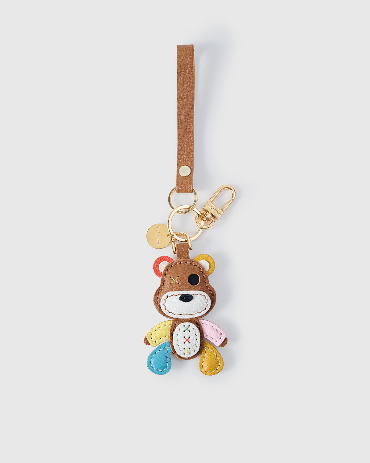 THE PATCHWORK BEAR CHARM
