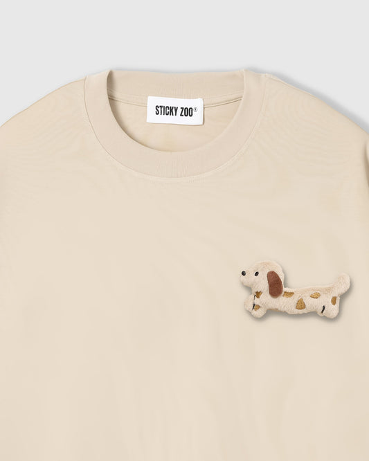SPOTTY DASH DACHSHUND T-SHIRT