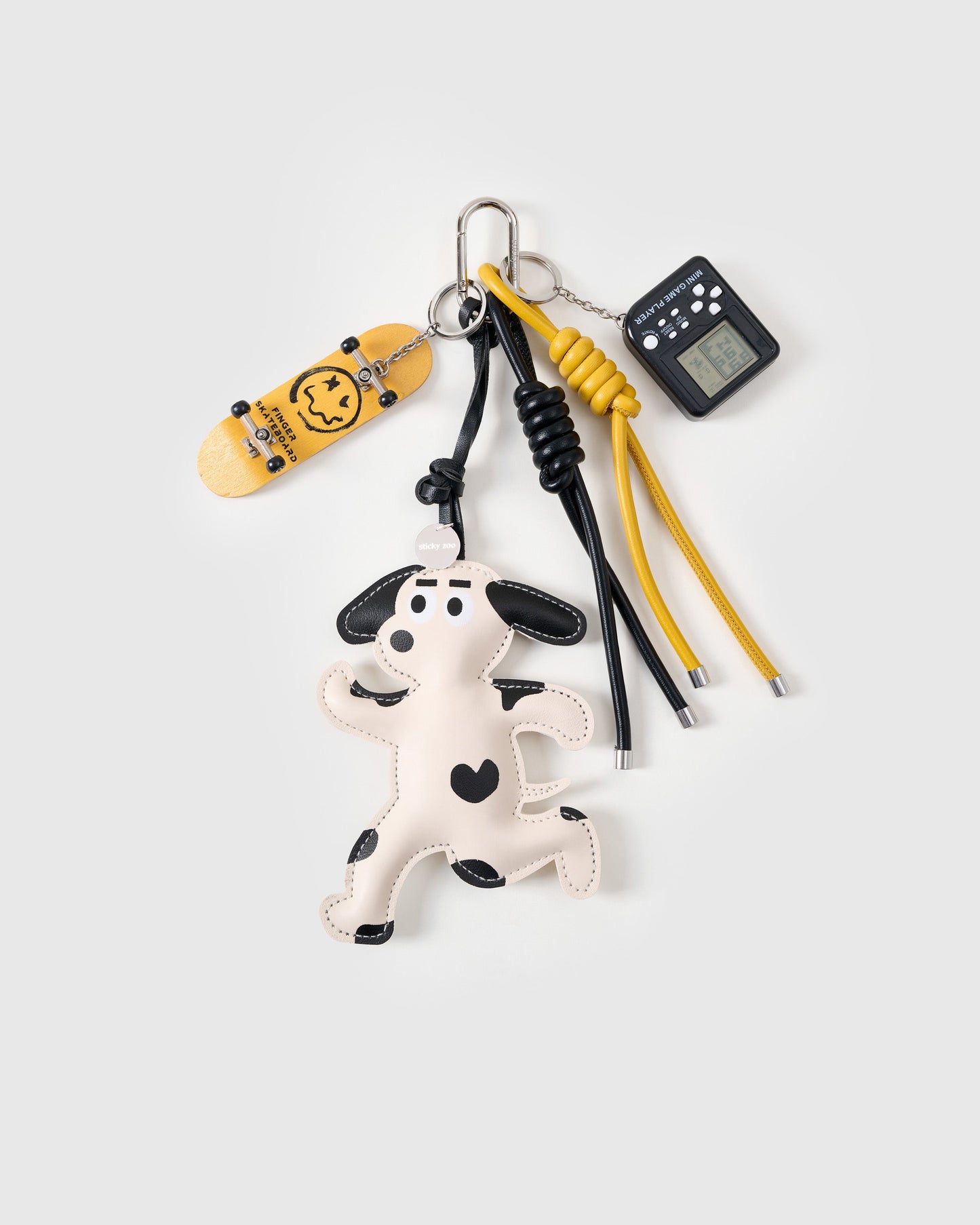SKATER PUP STACK CHARM