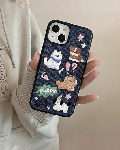 PUPPY DENIM CASE