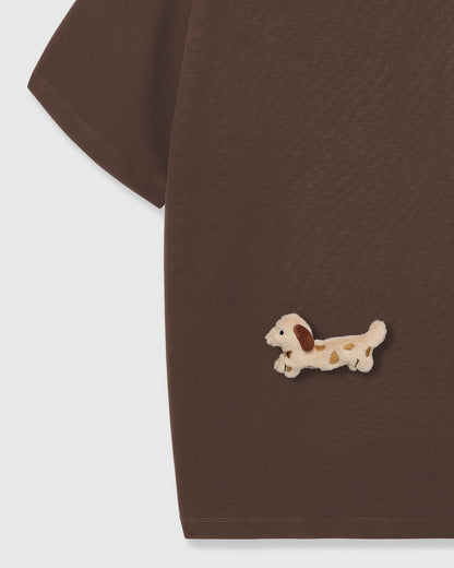 SPOTTY DASH DACHSHUND T-SHIRT