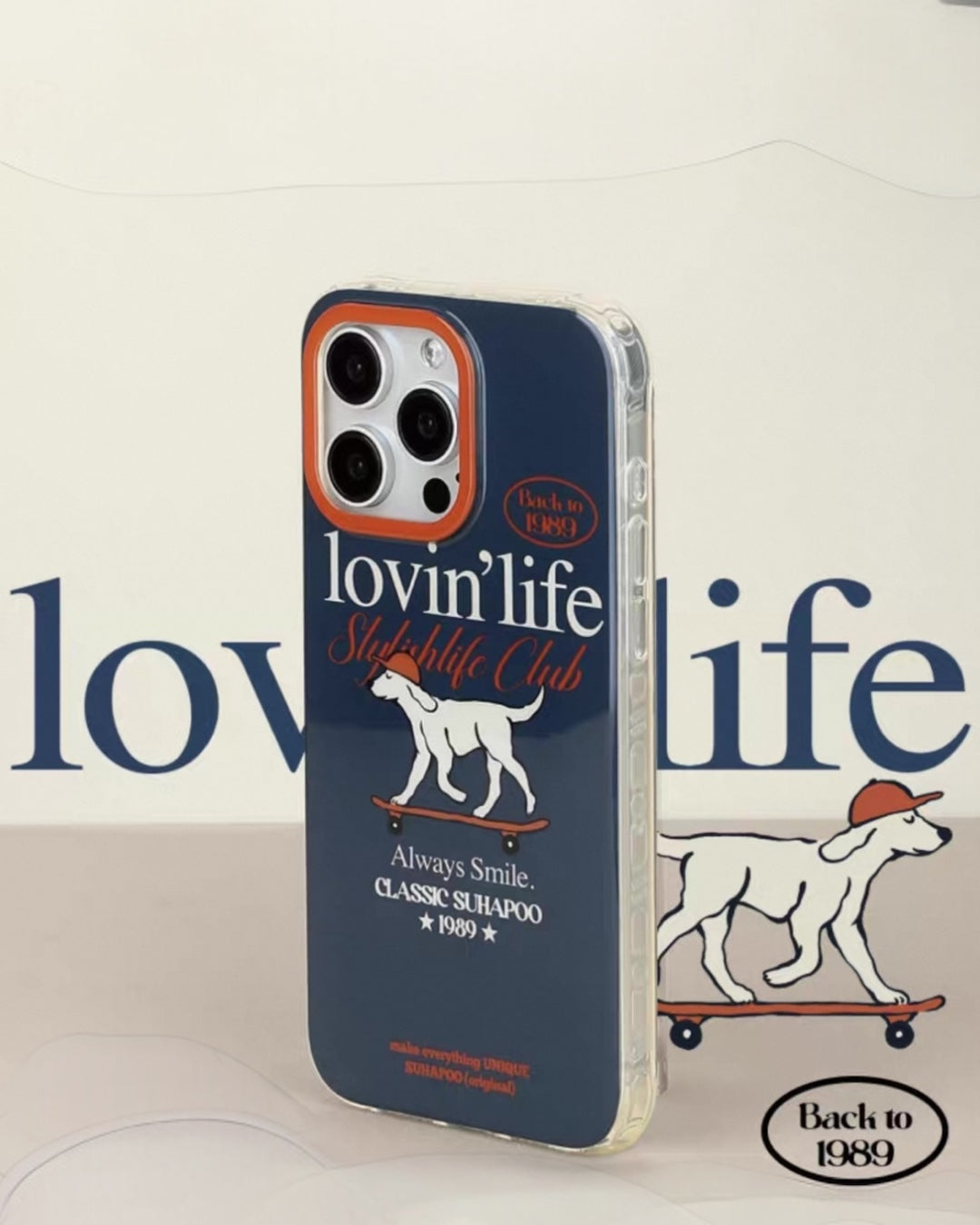 LOVIN’ LIFE SKATER DOG CASE