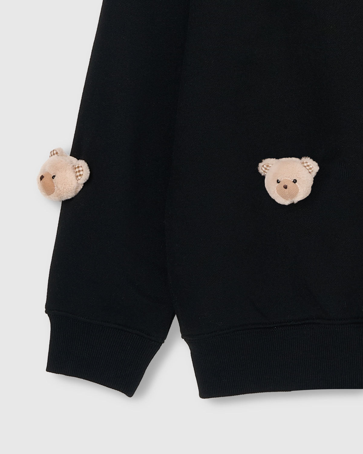 TEDDY CHECK-EAR SWEATSHIRT