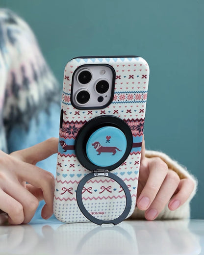 DACHSHUND HOLIDAY CASE