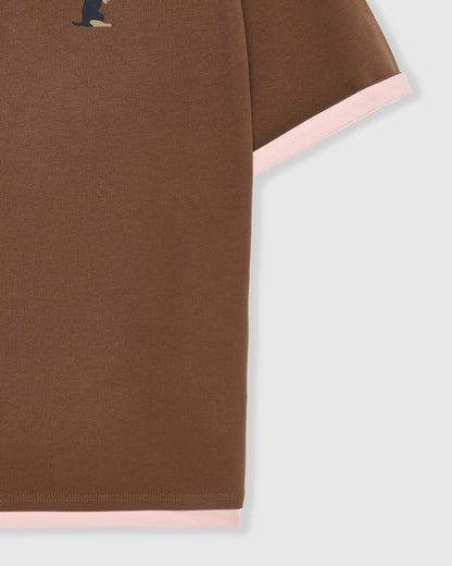 DACHSHUND BLOOM RINGER T-SHIRT