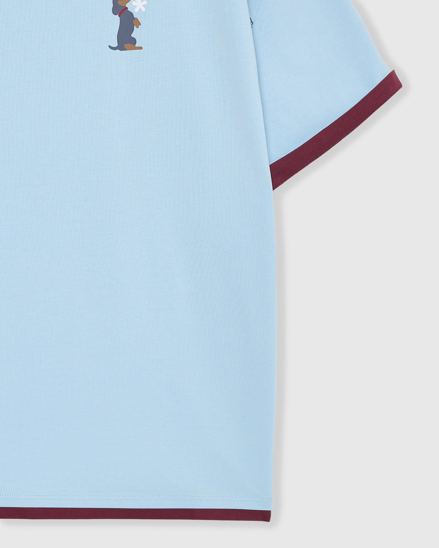 DACHSHUND BLOOM RINGER T-SHIRT