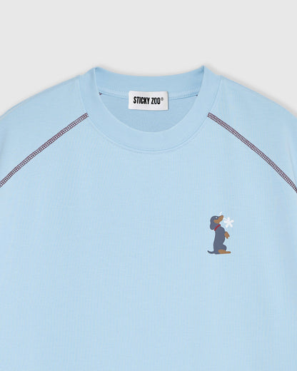 DACHSHUND BLOOM RINGER T-SHIRT