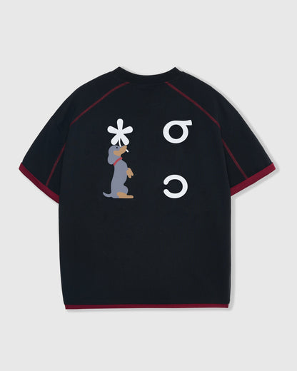 DACHSHUND BLOOM RINGER T-SHIRT