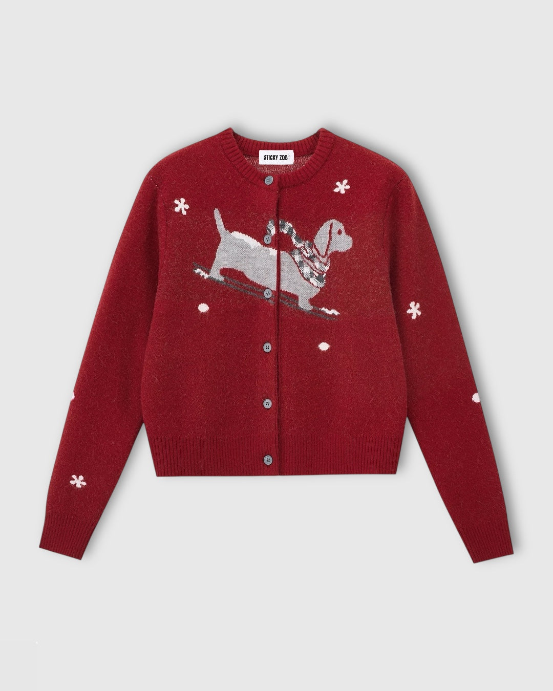 DACHSHUND HOLIDAY CARDIGAN