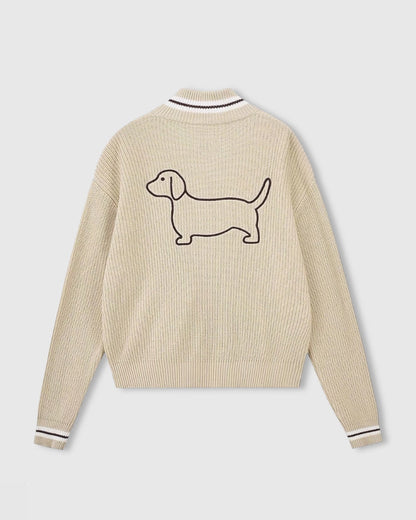 DACHSHUND OUTLINE SWEATER